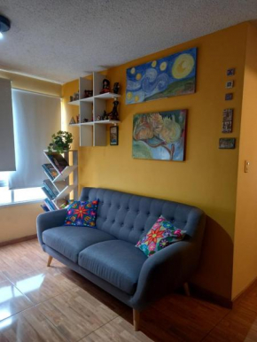 Acogedor apartamento en condominio de Surquillo-Lima